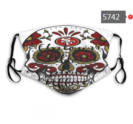 2020 NFL San Francisco 49ers #10 Dust mask with filter
